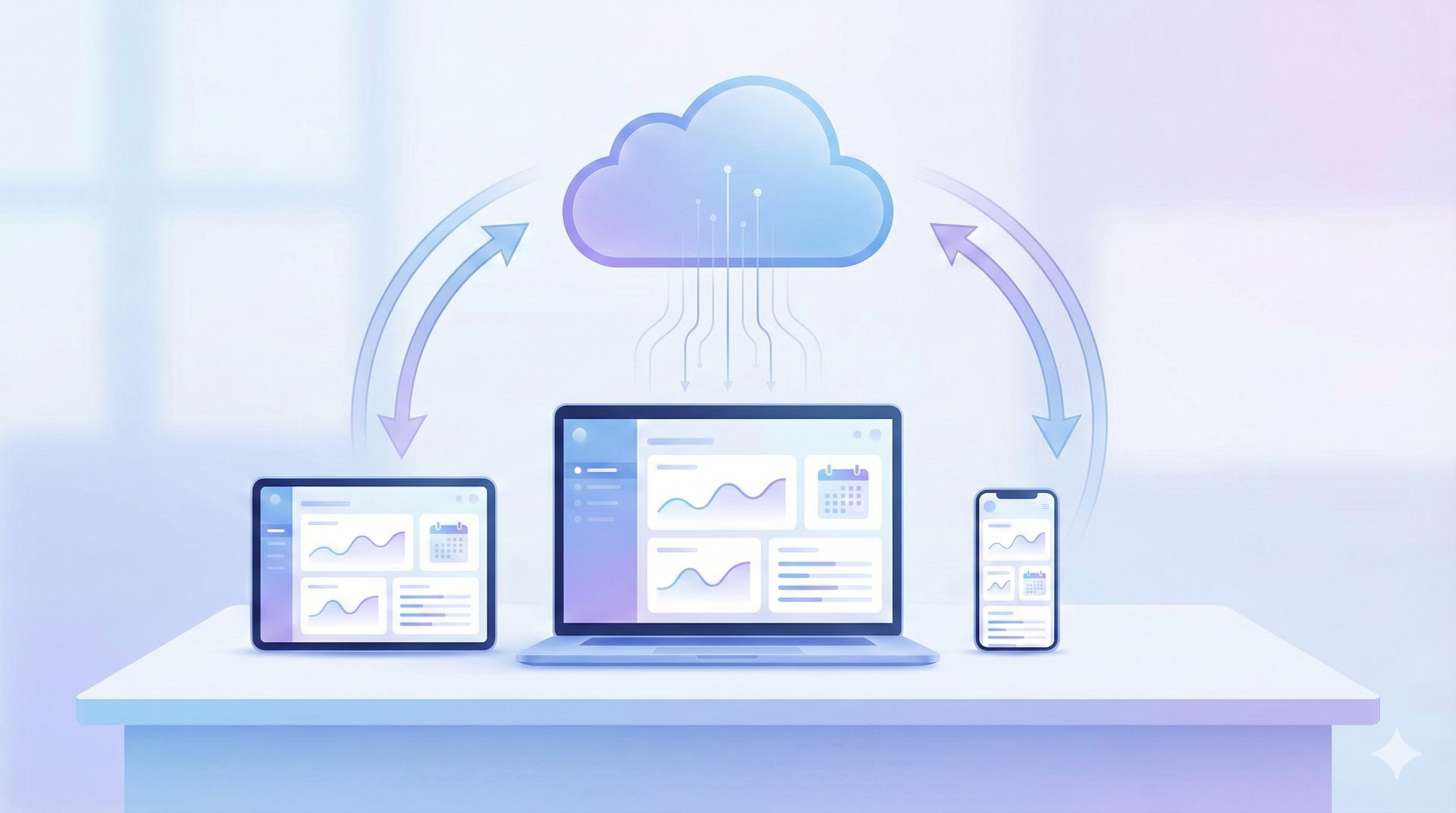Simple illustration explaining how an AI agent performs tasks on behalf of users.